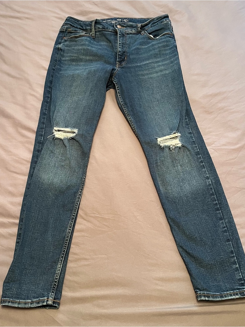 Old Navy Woman’s Rockstar Super Skinny High Rise Jeans Size 12
